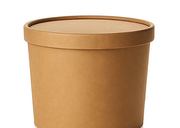 Paper Container | Brown Kraft | 1000 ML