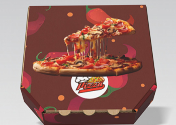 Pizza Box | White Kraft | 7 Inch