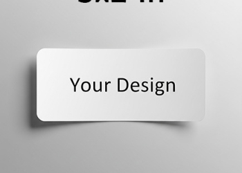 Customised vinyl Rectangle Sticker | 3×2 Inch