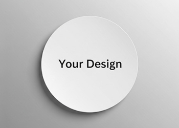 Customised vinyl Round Sticker | 1.5×1.5 Inch