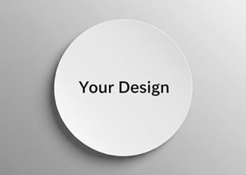 Customised vinyl Round Sticker | 2.5×2.5 Inch