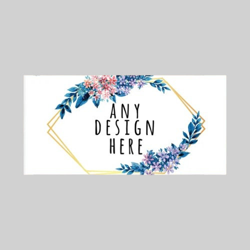 Customised Rectangle Sticker